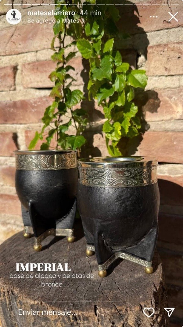 Imperial Premium Alpaca, base alpaca y patas de bronce