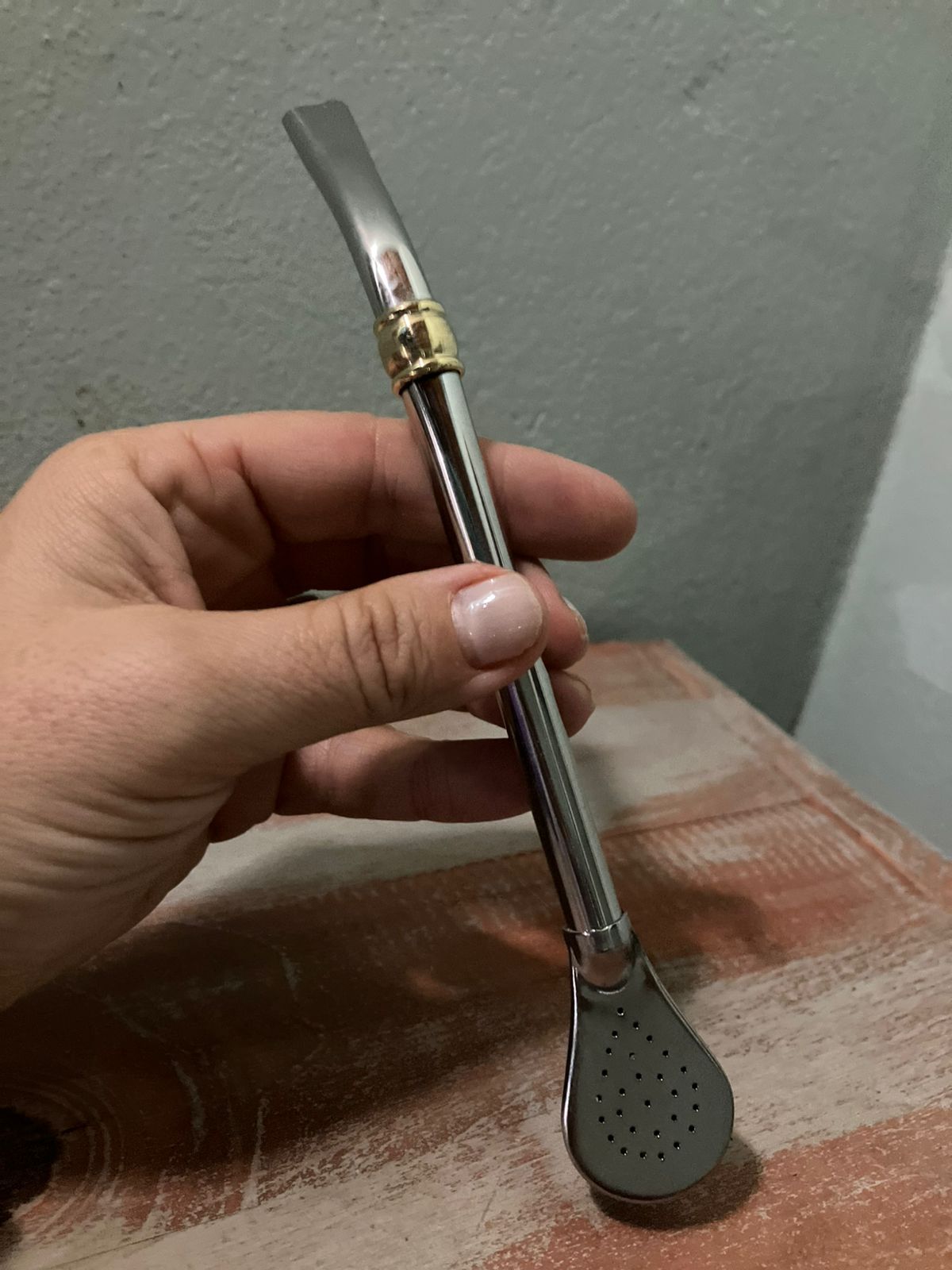 Bombilla Pico de Loro dije de Bronce